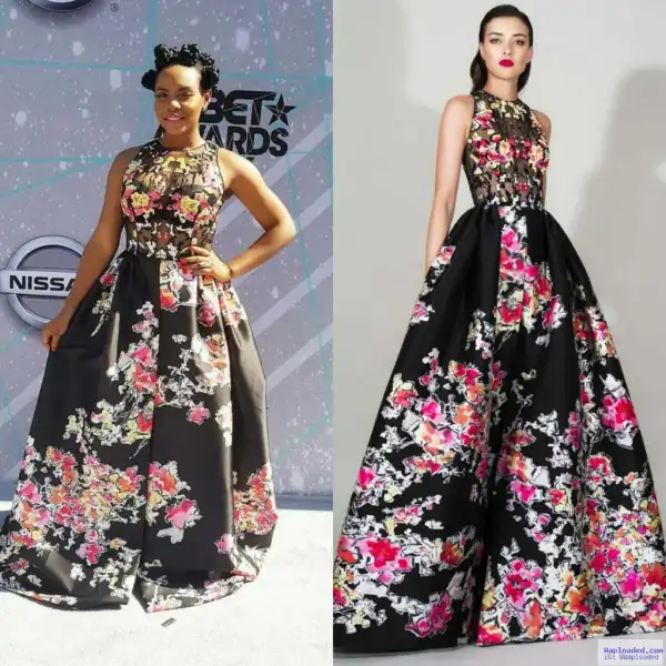 Yemi Alade Wears N2.5 Million Zuhair Murad Dress to The 2016 BET Awards